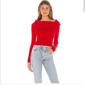 Revolve privacy please off the shoulder sweater